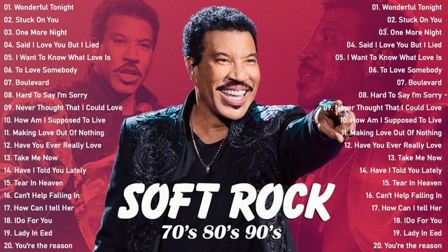 Best Soft Rock 70s 80s 90s 🎸 Rod Stewart, Michael Bolton, Eric Clapton, Bee Gees, Phil Collins