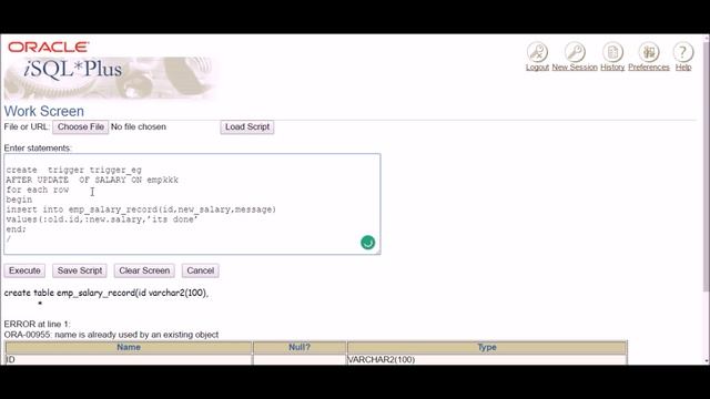 implementation of triggers in sql [hindi] смотреть онлайн