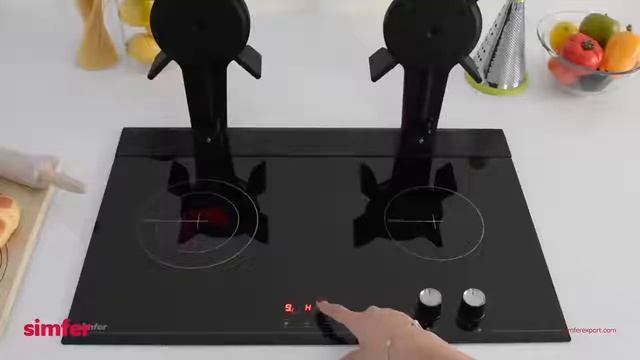 Газовая конфорка + электрическая конфорка от Simfer смотреть онлайн