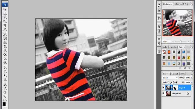 PHOTOSHOP CLASS - SELECTIVE COLOR смотреть онлайн