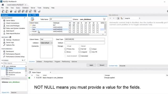 Mysql Workbench create database смотреть онлайн