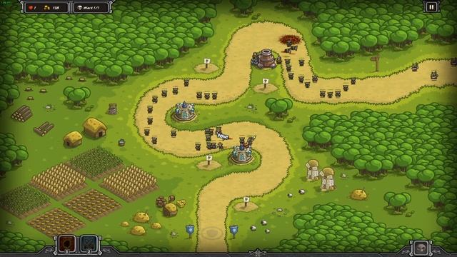 Kingdom Rush - THE OUTSKIRTS - Iron (VETERAN) смотреть онлайн