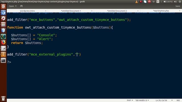 Learn Wordpress Plugin with TinyMCE Editor Beginners Tutorial (#2) Simple Buttons setup to Editor смотреть онлайн