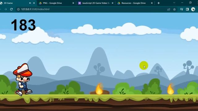 THE RED HAT BOY JS 2D GAME смотреть онлайн