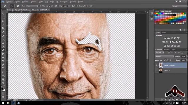 YÜZ PÜRÜZSÜZLEŞTİRME (Photoshop Eğitimleri) смотреть онлайн