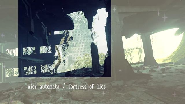 nier automata FORTRESS OF LIES ~ lofi hip hop beat / remix смотреть онлайн