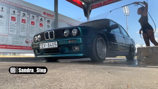 Тех осмотр BMW E30 M50B25 в Латвии. Поломка по пути в Ригу. смотреть онлайн