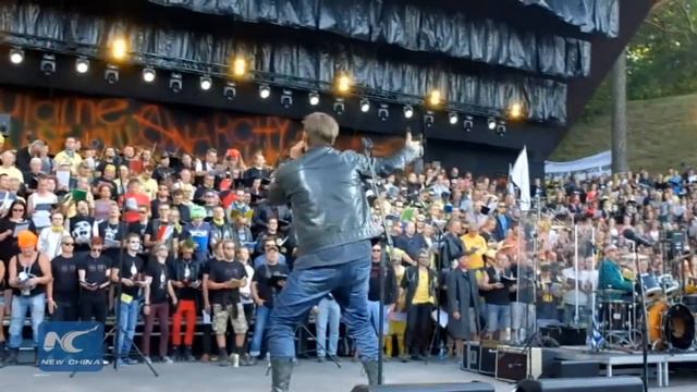 RAW: Estonia Rakvere Punk Festival celebrations