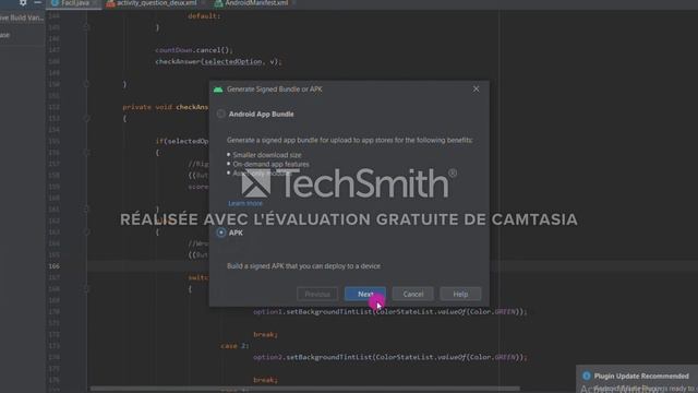 Comment créer un fichier apk смотреть онлайн