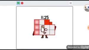Numberblocks Band Quarters 0.25-22.75 ×2 Speed