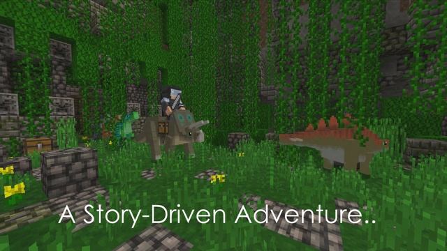 Dinosaur Island - Adventure Map - Minecraft Marketplace смотреть онлайн