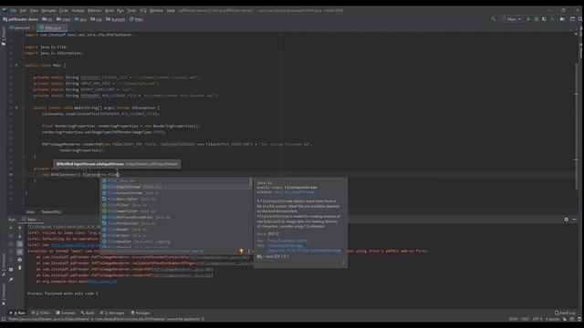 PdfRender Tutorial 2 - Working with XFA смотреть онлайн