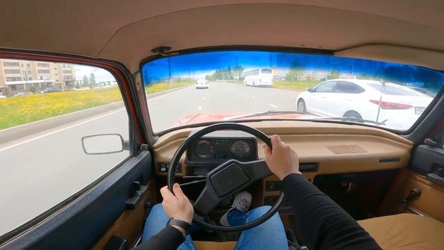 1987 Moskvich 2140 - POV Test Drive