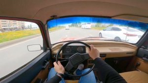 1987 Moskvich 2140 - POV Test Drive
