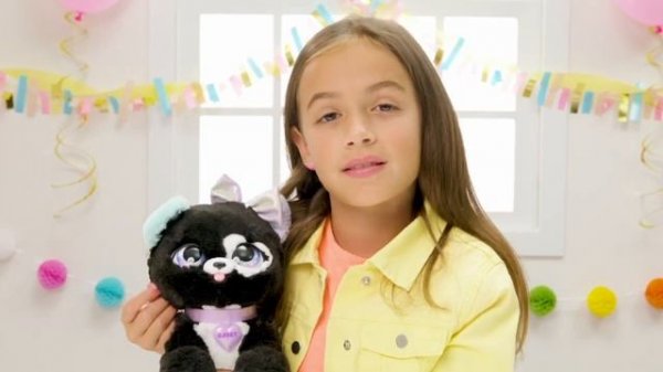 Present Pets Interactive Plush Pet Toy- Smyths Toys