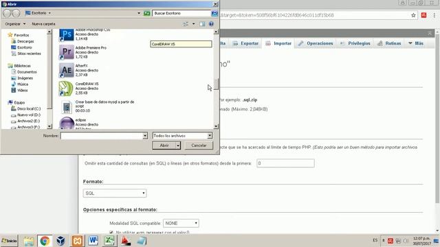 Base de datos mysql a partir de archivo CSV смотреть онлайн