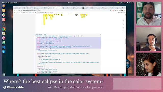 Observable Livestream: Where's the best Eclipse in the Solar System? 🌚🌞 смотреть онлайн