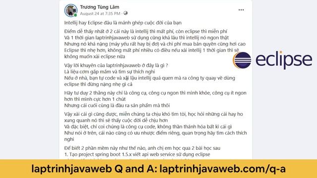 Intellij hay Eclipse đâu là phần mềm code java, mảnh ghép cuộc đời của bạn смотреть онлайн