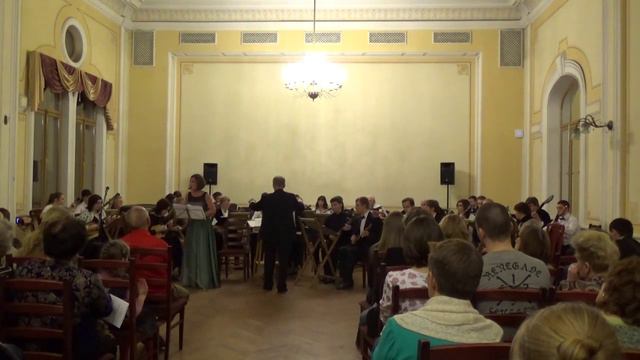 Русская народная песня - "мы на лодочке катались". Солистка - Анна Аджемова смотреть онлайн