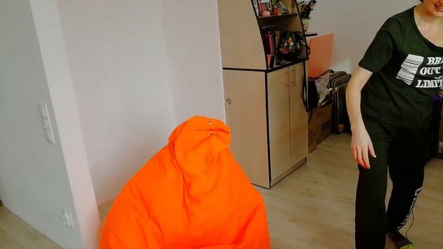 ОНЛАЙН ТРЕЙД.РУ — Кресло-мешок DREAMBAG Фьюжн Оранжевое 2XL смотреть онлайн