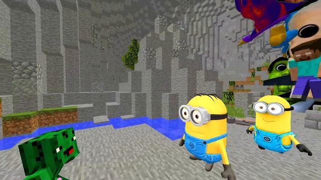 I found SECRET MAZE of OBUNGA FAMILY in MINECRAFT animation NEXTBOTS AMONG US ROBLOX RAINBOW FRIEND смотреть онлайн