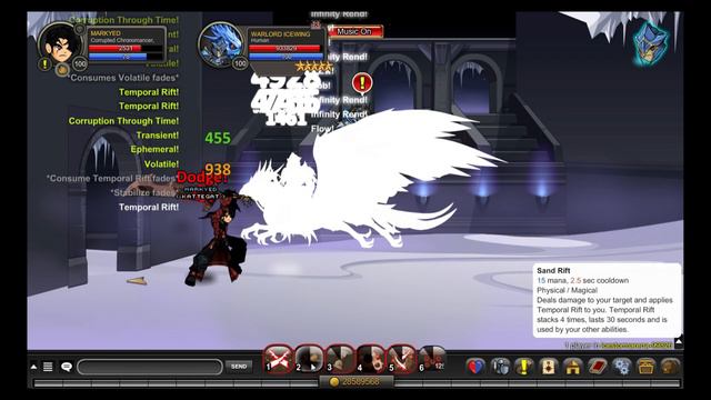 [AQW] Corrupted/Timeless Chronomancer POWER Potential and Versatility смотреть онлайн
