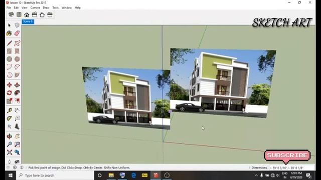 How To Import JPEG Image In SketchUp | In Tamil | Sketch Art смотреть онлайн