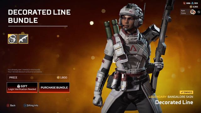 Legendary Bundle for Bangalore (Decorated Line), S15 Store Update. [Apex Legends -Highlight- Jan.23 смотреть онлайн