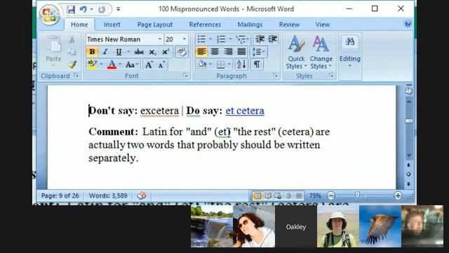 100 Most Mispronounced Words Continues смотреть онлайн