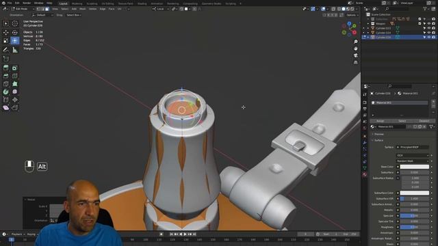 34. Weapon retopo part 3 - Create a commercial game 3D character смотреть онлайн