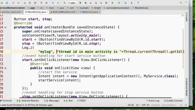 Service in Android - Part 2 смотреть онлайн