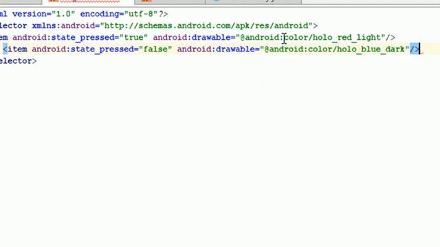 Android button design using selector смотреть онлайн