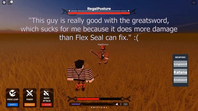 Someone Made 'For Honor' on Roblox and it is the Best Game Ever | ROBLOX Husk Gameplay смотреть онлайн