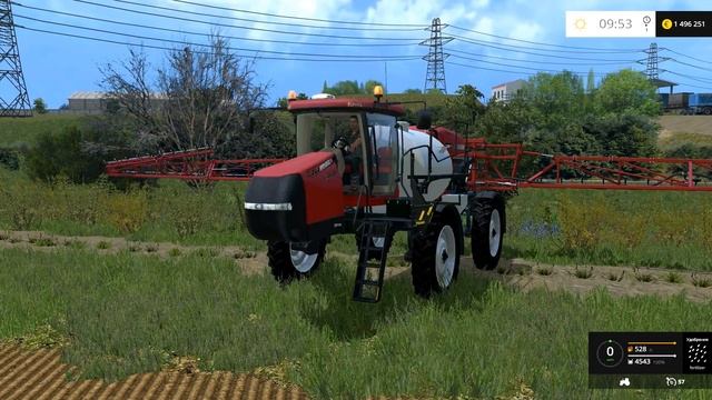 Farming Simulator 15 CASE IH 4440 PATRIOT SPRAYER смотреть онлайн