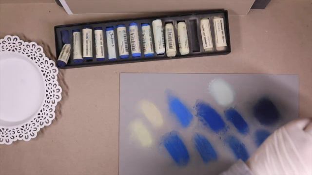 СУХАЯ ПАСТЕЛЬ: пастель Jackson's, день второй - цвет настроения синий! смотреть онлайн