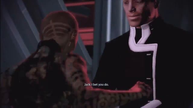 Mass Effect 2 Renegade Jack Romance смотреть онлайн