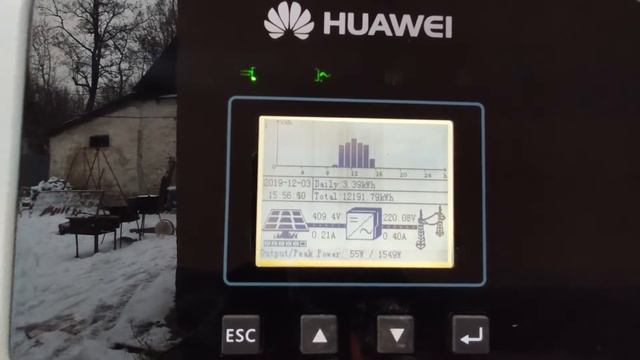солнечная электростанция зимой в пасмурную погоду смотреть онлайн