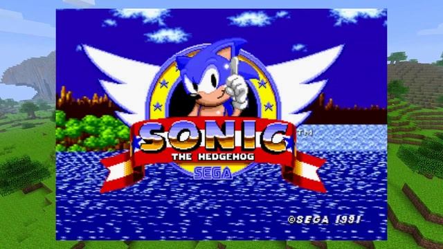 Minecraft x Sonic The Hedgehog - Title Screen Remix смотреть онлайн