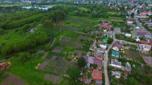 Вечерний полет над Борисовкой