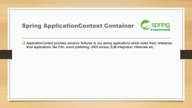 The Spring IOC containers | Types of IOC containers in Spring Framework | Hindi смотреть онлайн