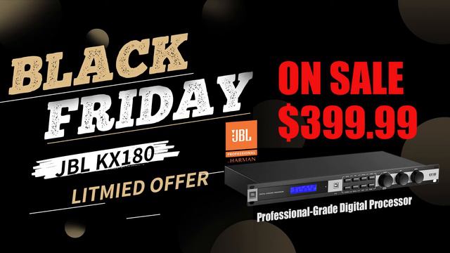 JBL KX180 Professional-Grade Digital Processor for Karaoke, Home Entertainment 110V Single USA Ver. смотреть онлайн