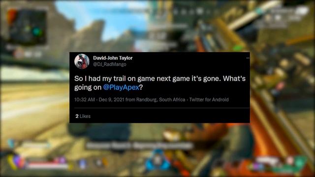 Apex Legends players skydive trails are disappearing! (Skydive trail bug or intentional?) смотреть онлайн