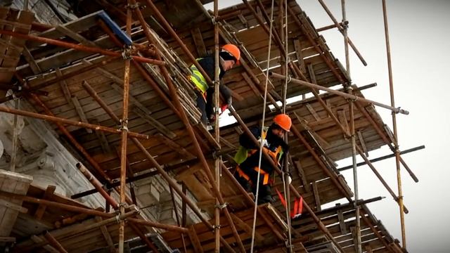 На колокольне Николаевского собора начался подготовительный этап к проведению работ по реставрации смотреть онлайн