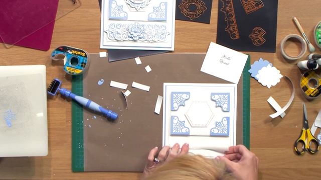 Ornate Layered Die Cut Card | Crafting My Style with Sue Wilson смотреть онлайн