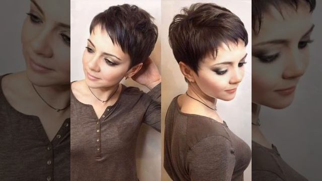 short hair pixie cut styles short bob to pixie cut-attractive pixie hair color over 40/4 Round face смотреть онлайн