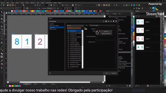 Como Imprimir Folheto ou Revista no CorelDRAW Macro Booclet FREE Cortes #02 смотреть онлайн