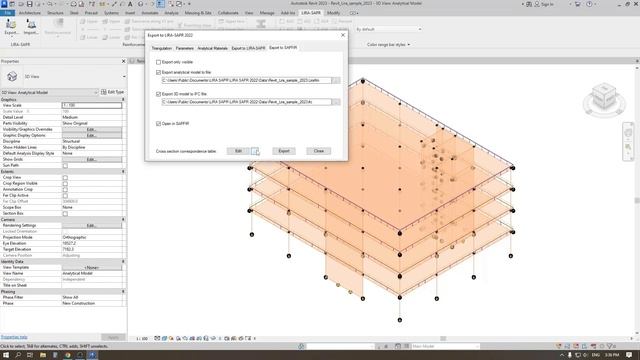 How to use LIRA-SAPR plugin in Revit смотреть онлайн