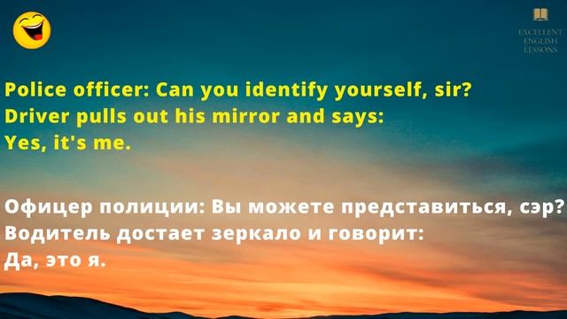 Английские анекдоты на русском языке с переводом. Учить английский язык с нуля. Веселые уроки )) смотреть онлайн