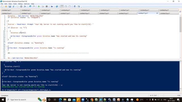 Powershell Scripting For SQL DBA - 1.5 , 08/11/2022 смотреть онлайн