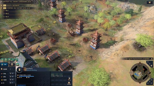 Age of Empires 4 - 1v1 Chinese vs Mongols Fast Win | Multiplayer Gameplay смотреть онлайн